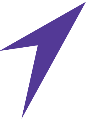 purple logo mark